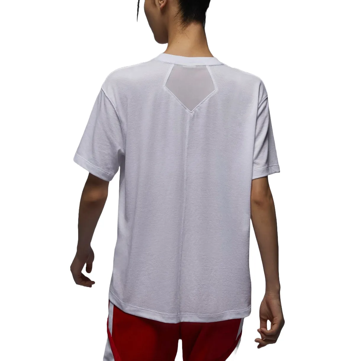 (WMNS) Air Jordan Sport Diamond T-Shirt Asia Sizing 'White' FN5117-100 sold by KicksCrew product image thumbnail 2