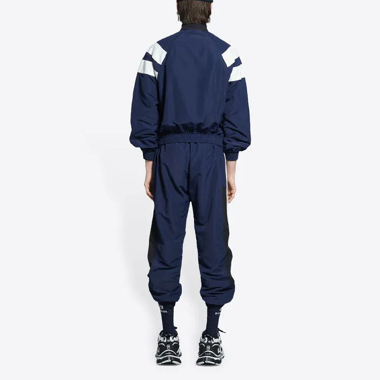 Balenciaga Sporty B Tracksuit Pants 'Indigo Black White' 681254TKO484063 sold by KicksCrew product image thumbnail 4