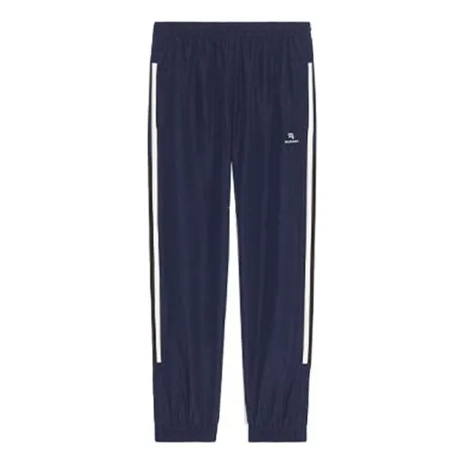 Balenciaga Sporty B Tracksuit Pants 'Indigo Black White' 681254TKO484063 sold by KicksCrew