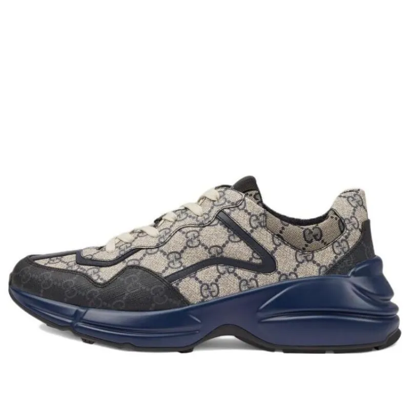 Gucci GG Rhyton 'Beige Blue Monogram' 692909-UIQ20-1060 sold by KicksCrew