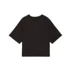 (WMNS) PUMA Classics Relaxed T-shirt 'Black' 626808-01 sold by KicksCrew