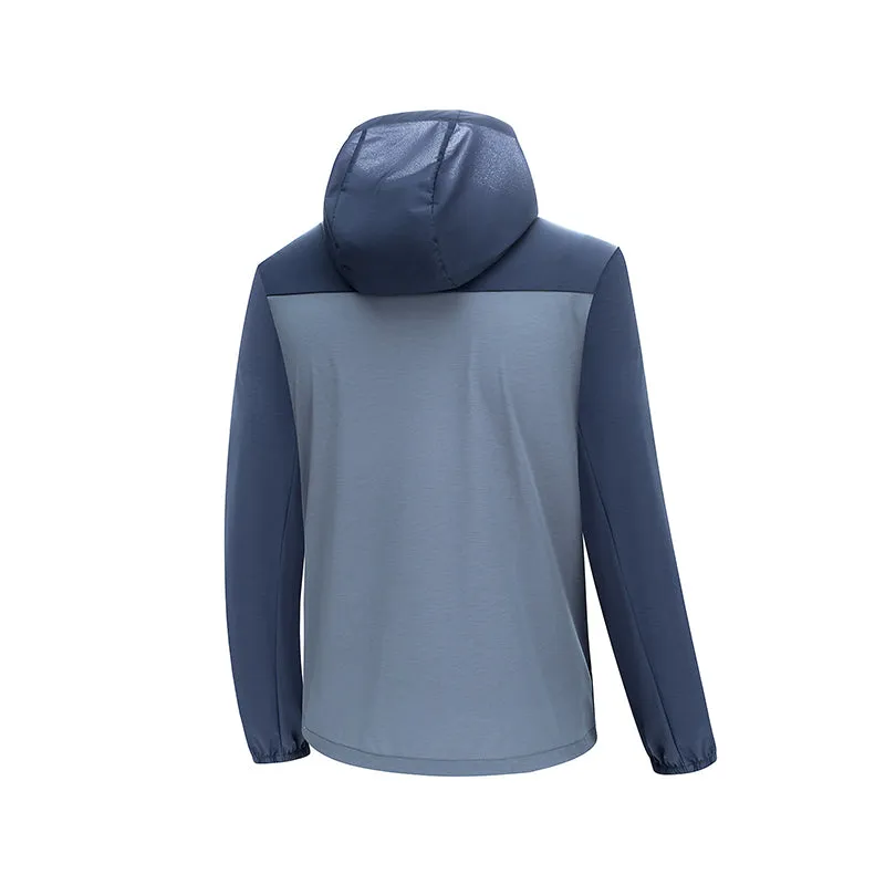 Mizuno Color-Block Jacket 'Navy Teal' A2CC2A02 sold by KicksCrew product image thumbnail 2