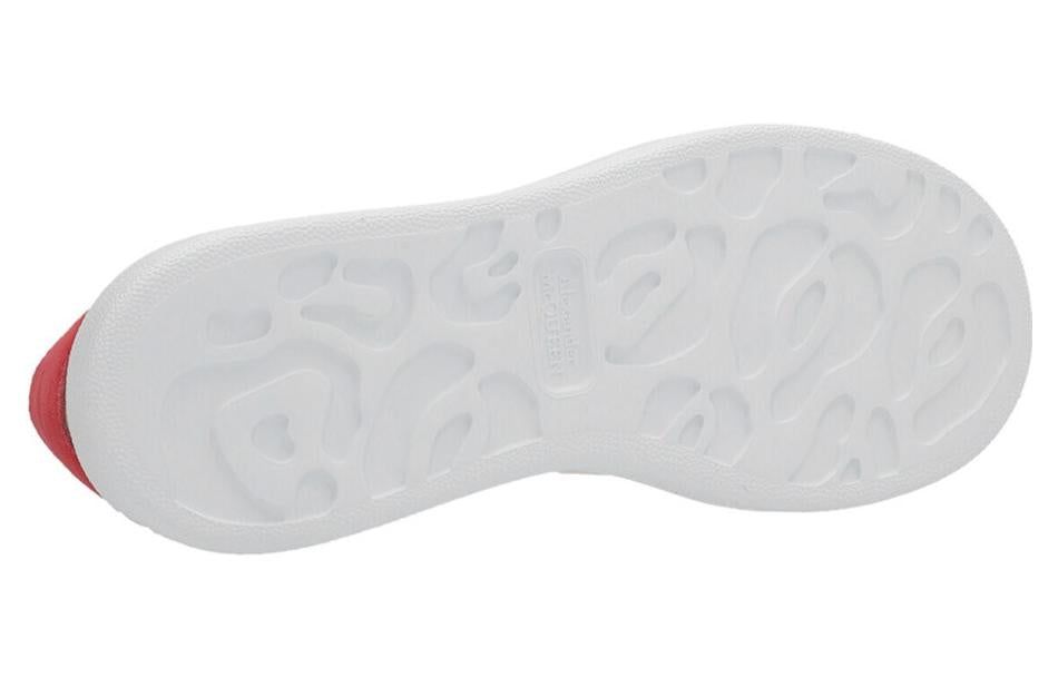 (WMNS) Alexander McQueen Oversized Low-Top Sneakers 'Beige Red' 697103WIBNH9889 sold by KicksCrew product image thumbnail 4