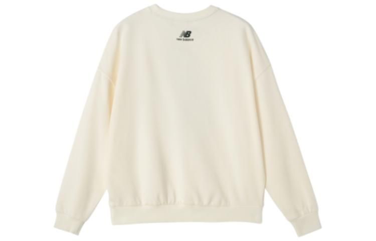 (WMNS) New Balance Classic Running Sweatshirt 'White Green' AWT31356-CIC sold by KicksCrew product image thumbnail 2