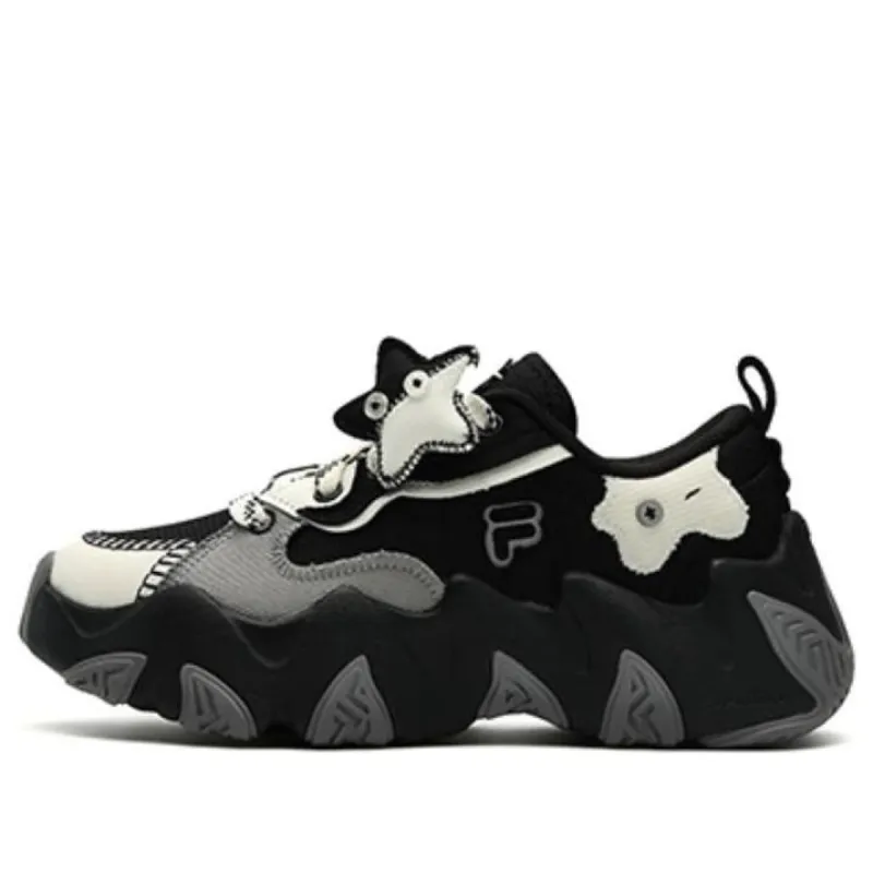 (WMNS) FILA FUSION STARFISH-CVS Sneakers 'Black White' T12W341304ABG sold by KicksCrew