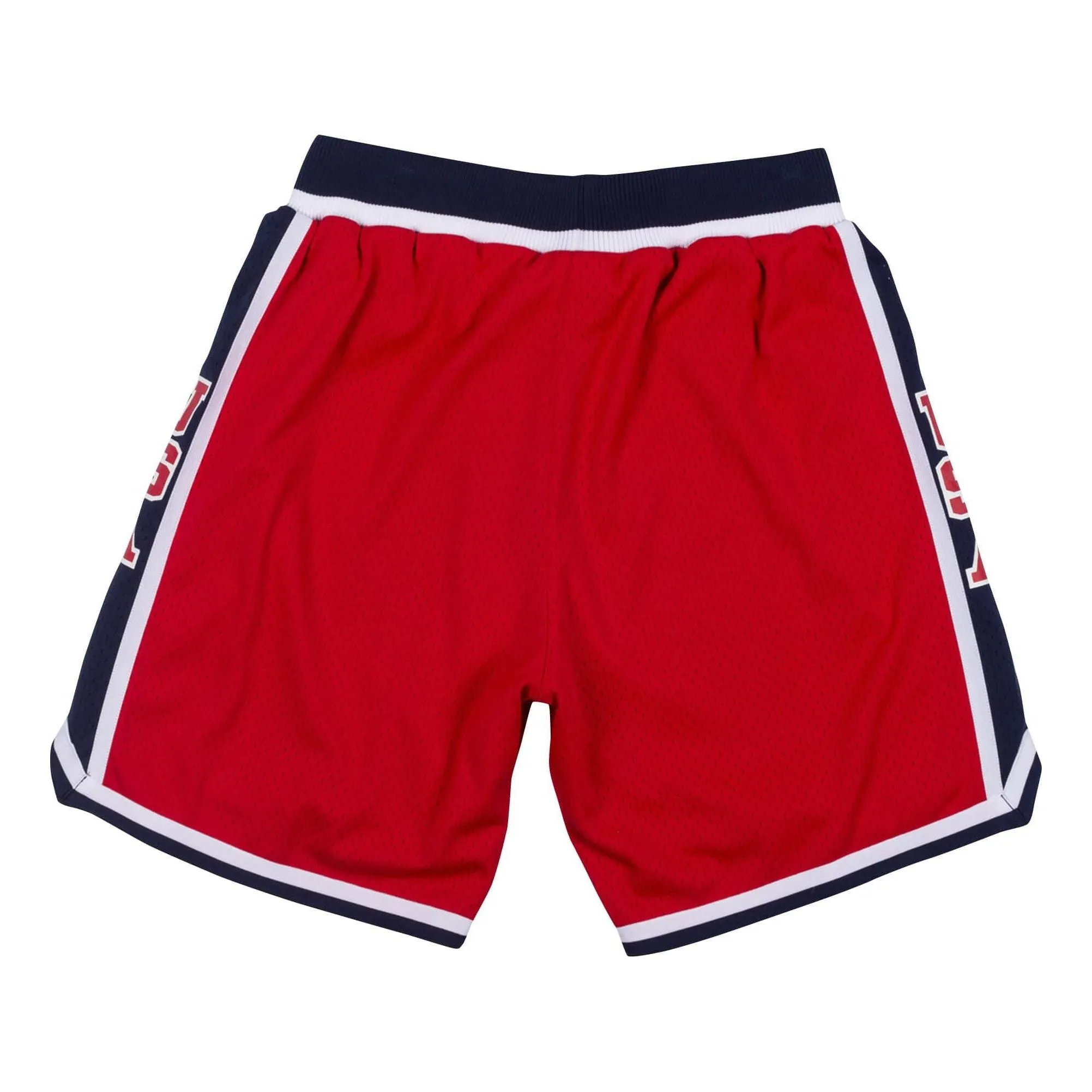 Mitchell & Ness Team USA 1984 Shorts 'Red' ASHRAC19061-USASCAR84 sold by KicksCrew product image thumbnail 2