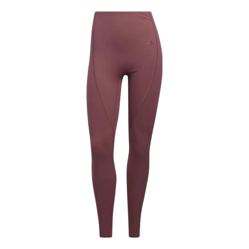 (WMNS) adidas Yoga 4 Elements 7/8 Tights Asia Sizing 'Burgundy' HD4485 sold by KicksCrew