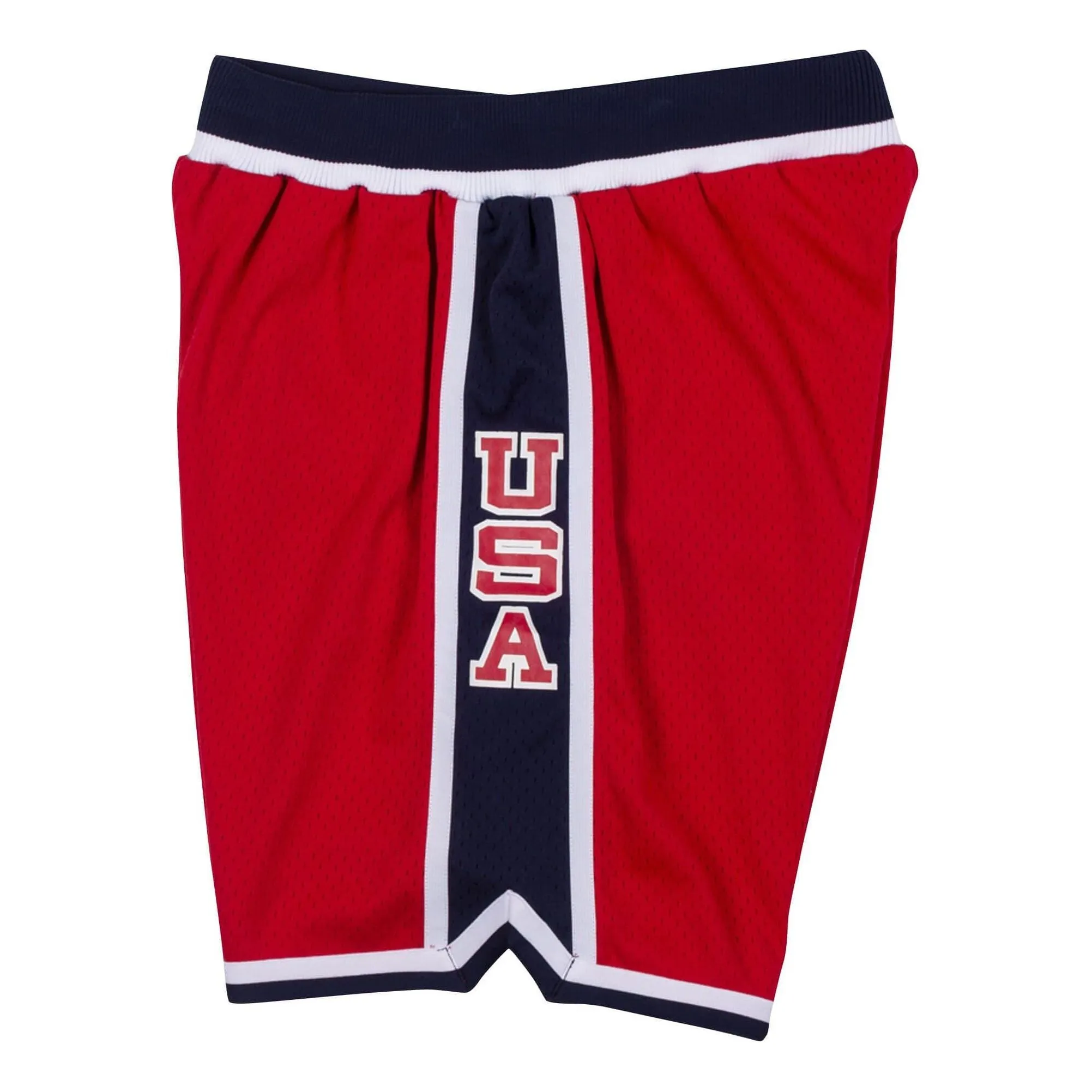 Mitchell & Ness Team USA 1984 Shorts 'Red' ASHRAC19061-USASCAR84 sold by KicksCrew product image thumbnail 3