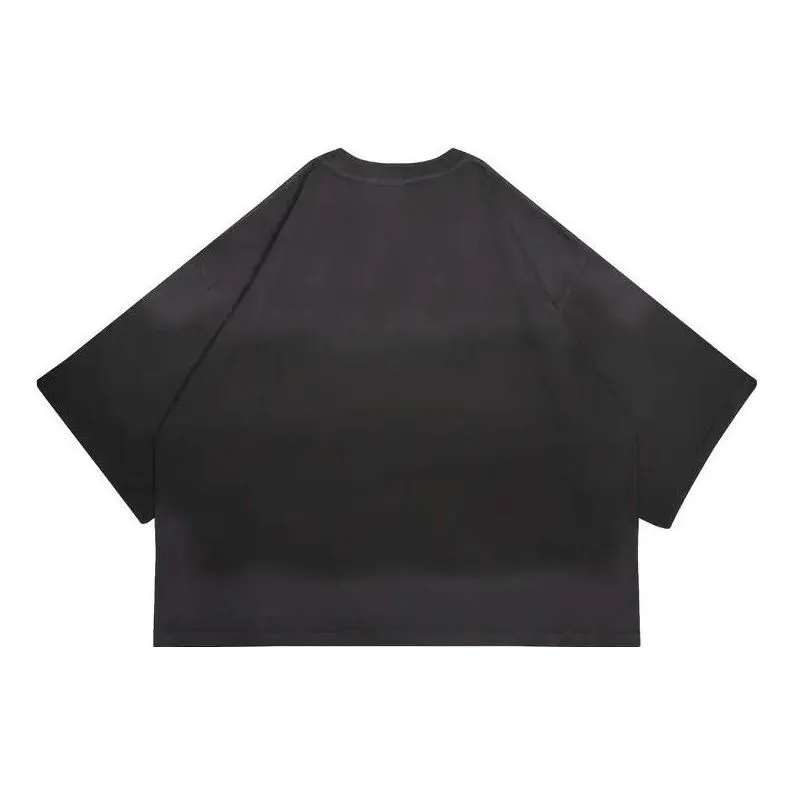 Drew House Scribble Boxy T-shirt 'Faded Black' DR-FW22-108 sold by KicksCrew product image thumbnail 2