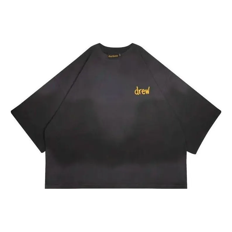 Drew House Scribble Boxy T-shirt 'Faded Black' DR-FW22-108 sold by KicksCrew