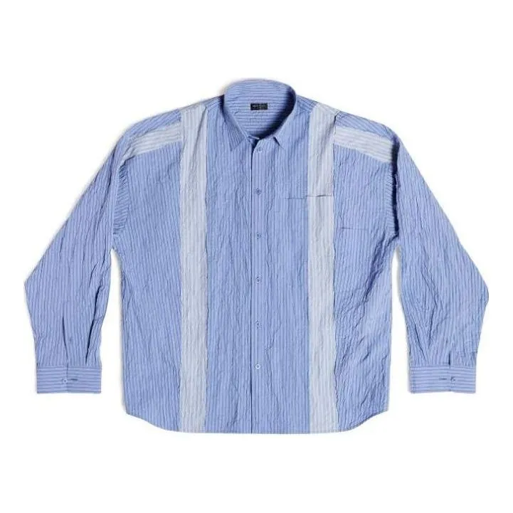 Balenciaga Diy Shirt Oversized 'Light Blue' 751447TOM044249 sold by KicksCrew