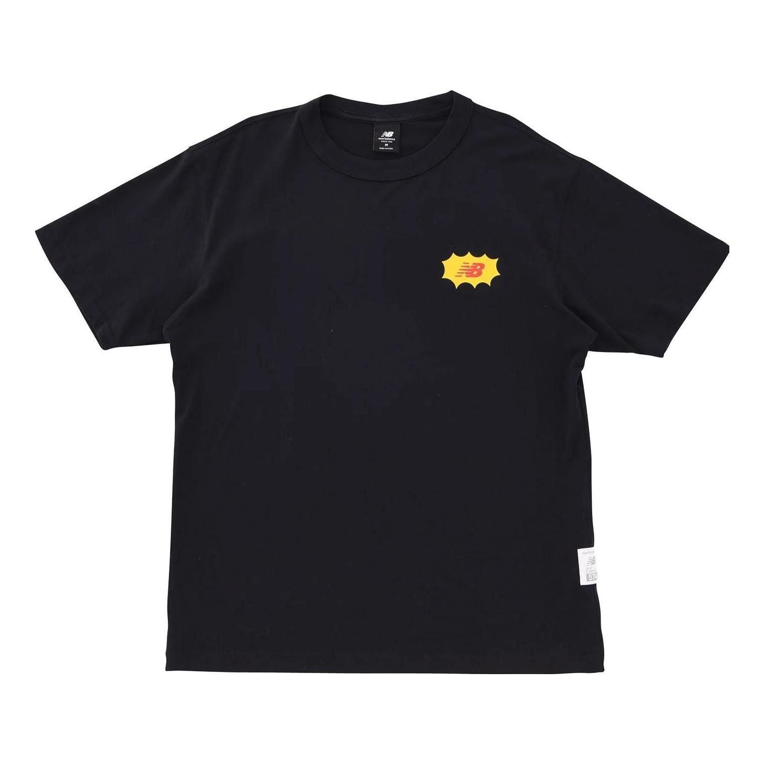 New Balance Essentials Reimagined Cotton Jersey Short Sleeve T-shirt 'Black' MT31523-BK sold by KicksCrew