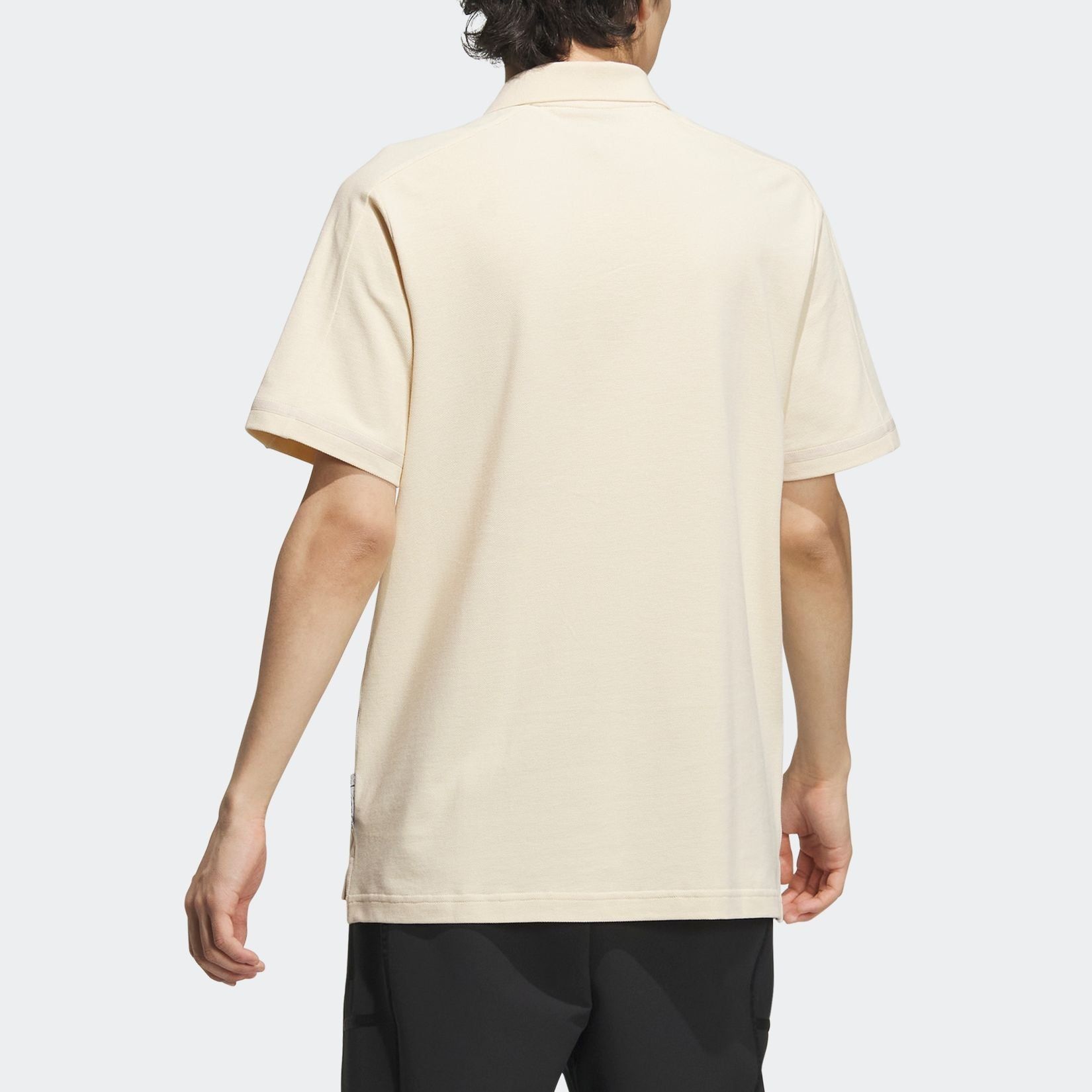 Adidas WJ Must Haves Polo Shirts 'Beige' IP3684 sold by KicksCrew product image thumbnail 3