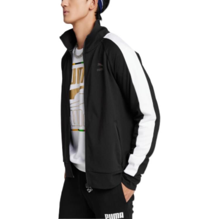 Puma Classics T7 Track Jacket 'Black' 538820-56 sold by KicksCrew product image thumbnail 4