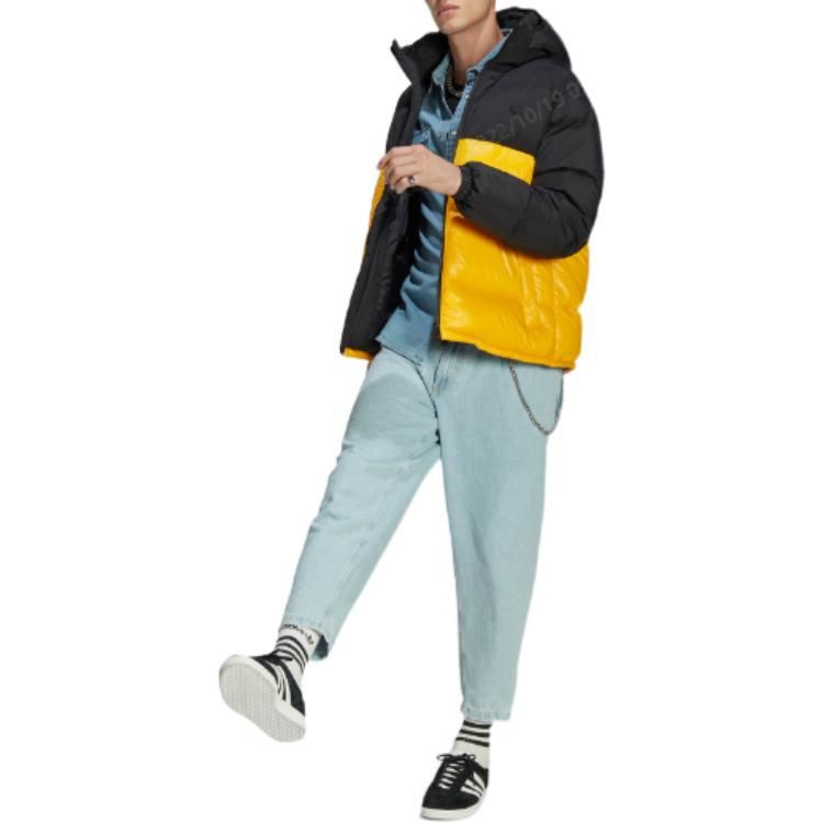 Adidas Down Regen Puff 'Yellow Black' HL9179 sold by KicksCrew product image thumbnail 4