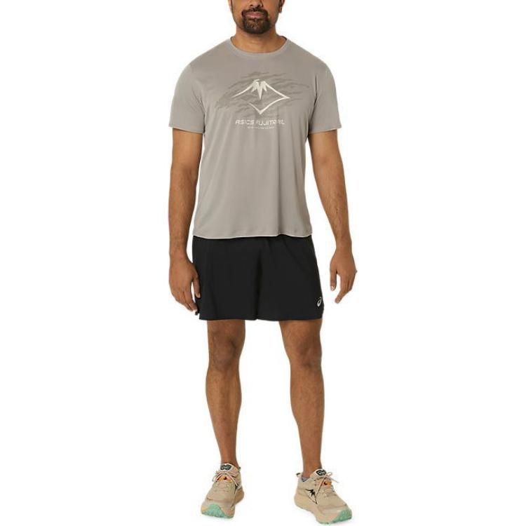 Asics Fujitrail Logo T-Shirt 'Grey' 2011C981-250 sold by KicksCrew product image thumbnail 4
