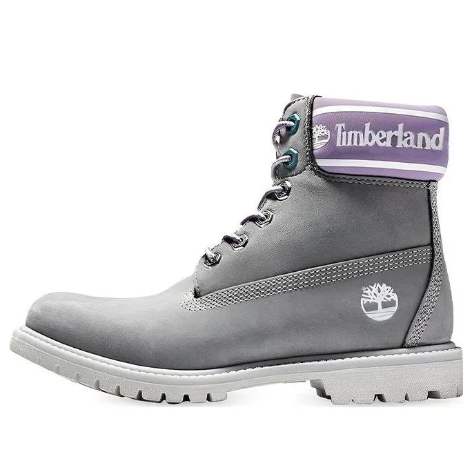(WMNS) Timberland 6 Inch Premium Waterproof Boots 'Medium Grey Nubuck' A41D6 sold by KicksCrew
