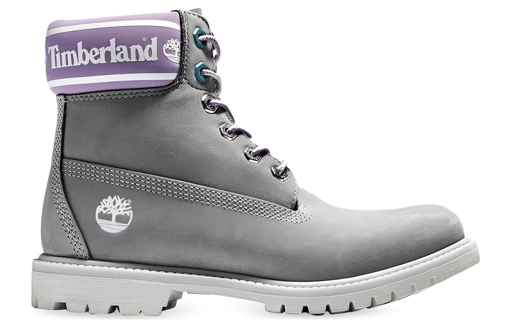 (WMNS) Timberland 6 Inch Premium Waterproof Boots 'Medium Grey Nubuck' A41D6 sold by KicksCrew product image thumbnail 3