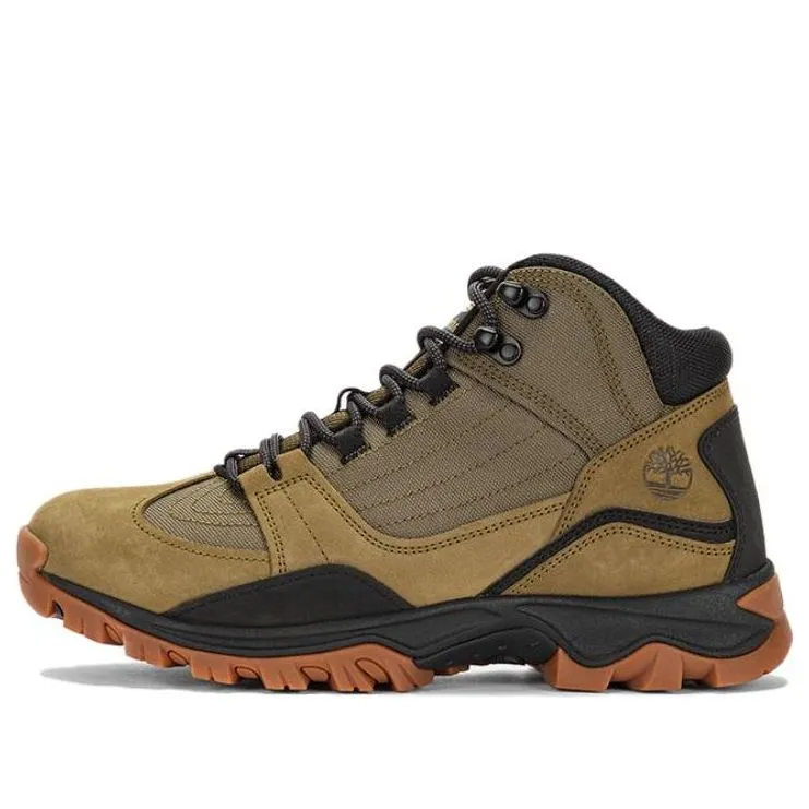 Timberland Mt. Maddsen Mid Lace Up Hiking Boots 'Olive Nubuck' A6BNN sold by KicksCrew