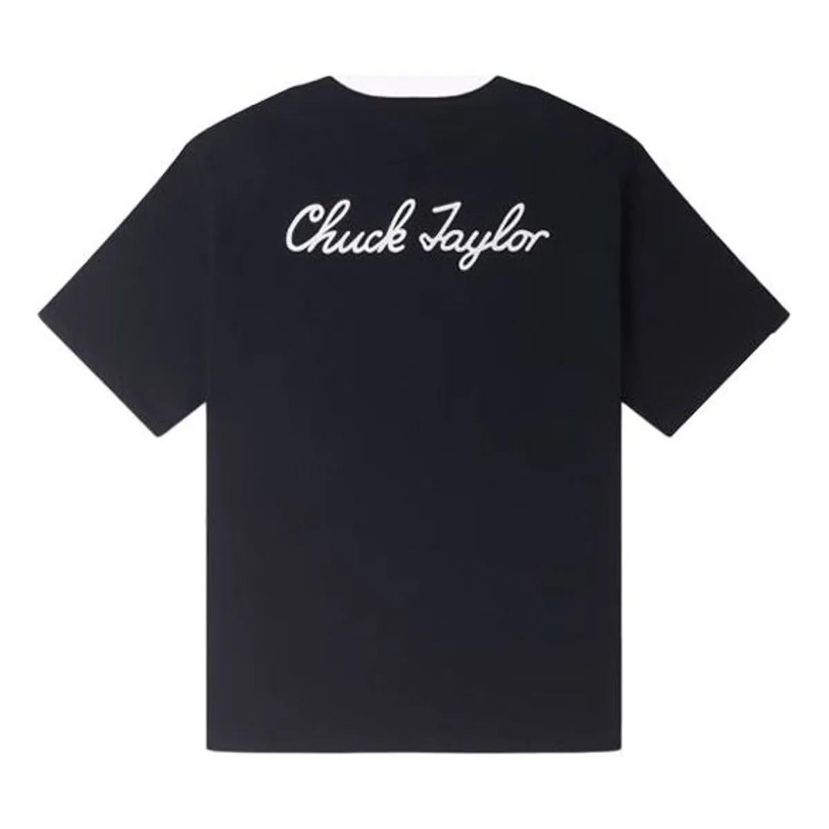 Converse Chuck Taylor Seasonal Shirt 'Black White' 10024736-A01 sold by KicksCrew product image thumbnail 2