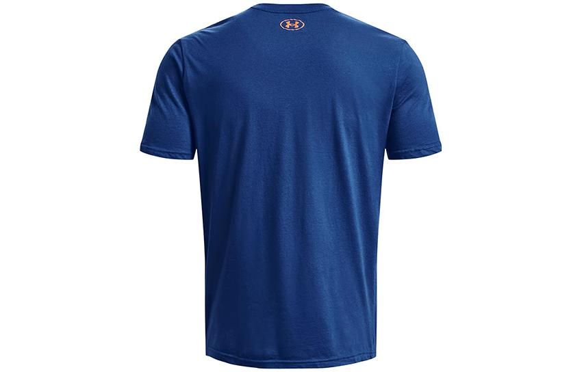 Under Armour Project Rock Brahma Bull Short Sleeve T-shirt 'Blue Orange' 1361733-471 sold by KicksCrew product image thumbnail 2