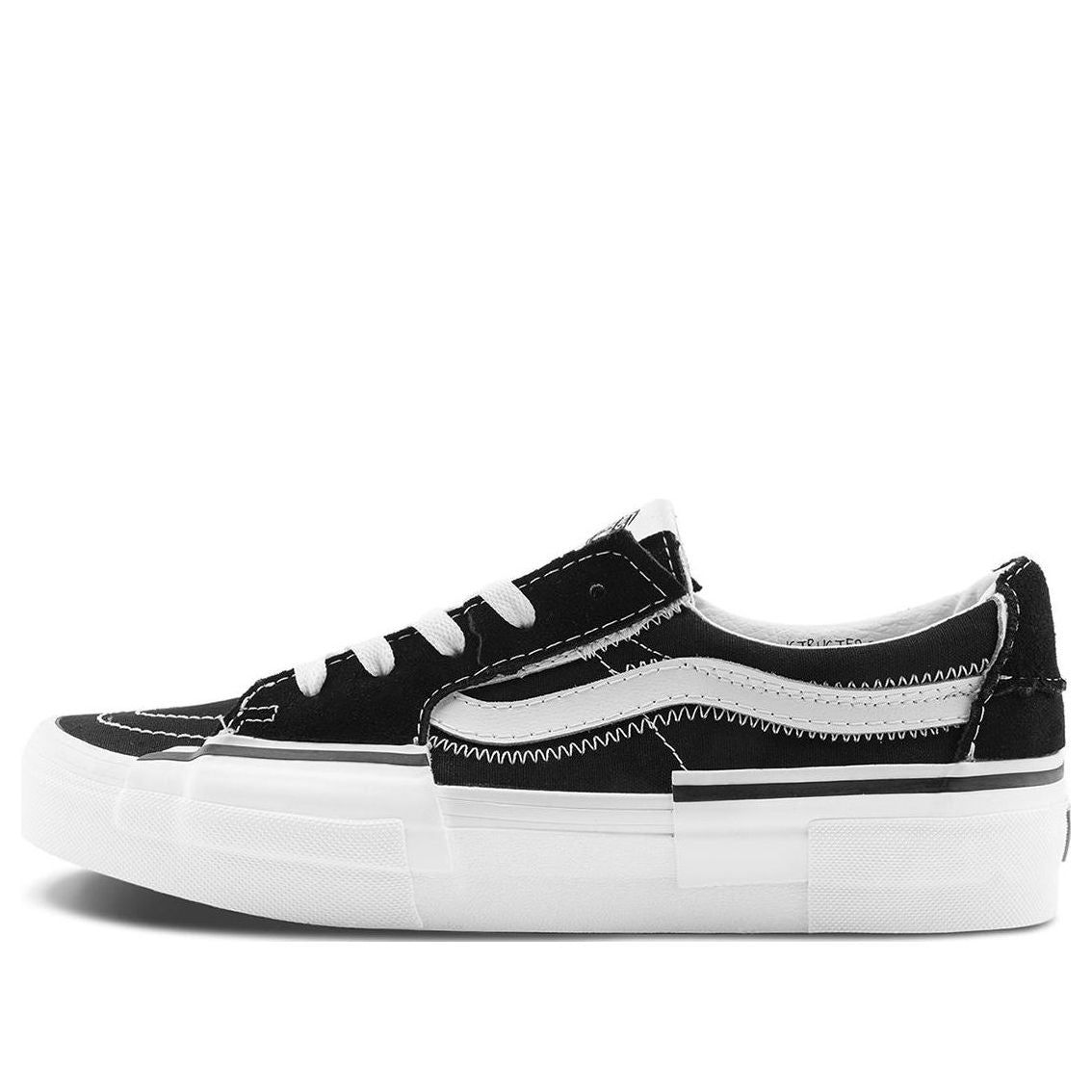 Vans SK8 LOW 'Black White' VN0009QSBZW sold by KicksCrew
