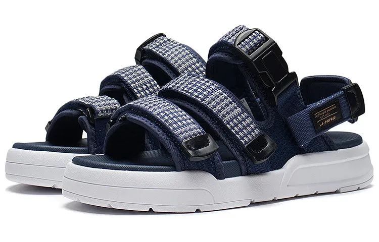 Li-Ning Coca Sandals 'Navy White' AGUS003-2 sold by KicksCrew product image thumbnail 3