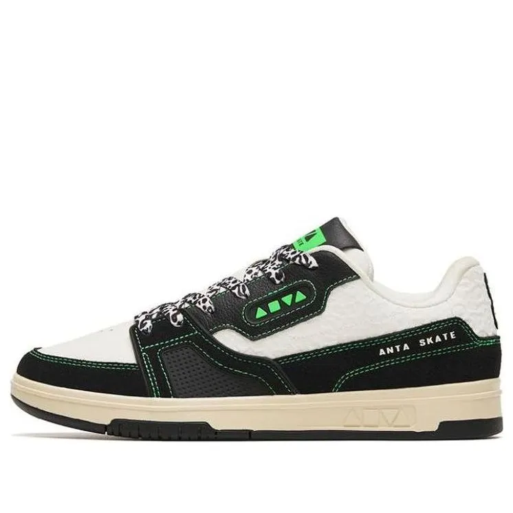 (WMNS) ANTA A-Shock Low 'Black White Green' 122248090S-1 sold by KicksCrew