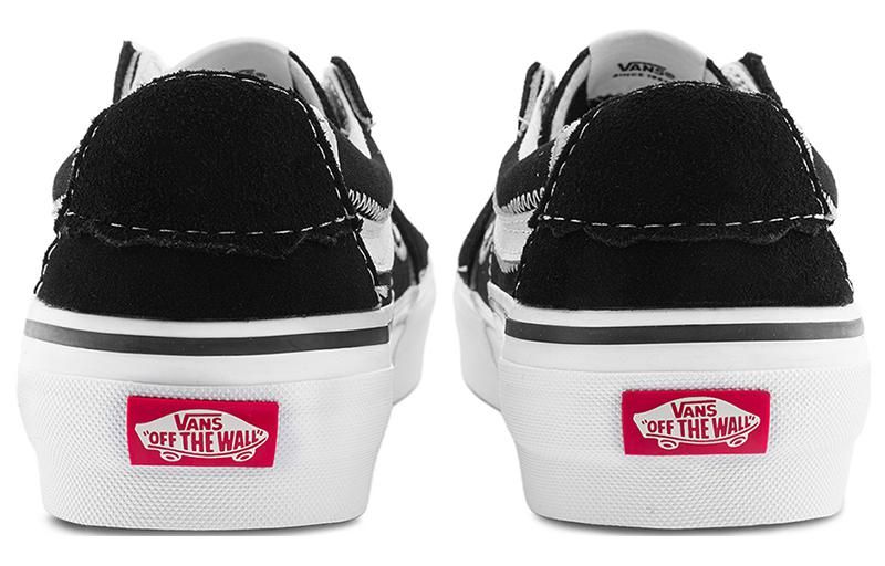Vans SK8 LOW 'Black White' VN0009QSBZW sold by KicksCrew product image thumbnail 4
