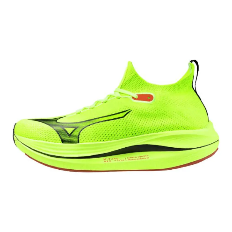 Mizuno Neo Vista Running Shoes 'Neon Green' J1GC243402 sold by KicksCrew