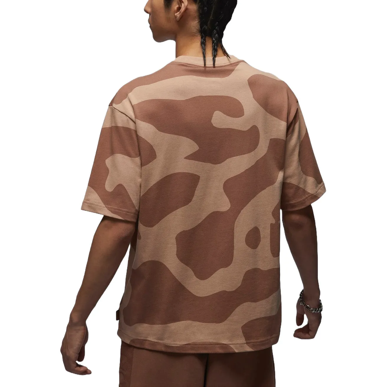 Air Jordan Wordmark 85 Graphic T-Shirt Asia Sizing 'Light Brown' HF0259-223 sold by KicksCrew product image thumbnail 2