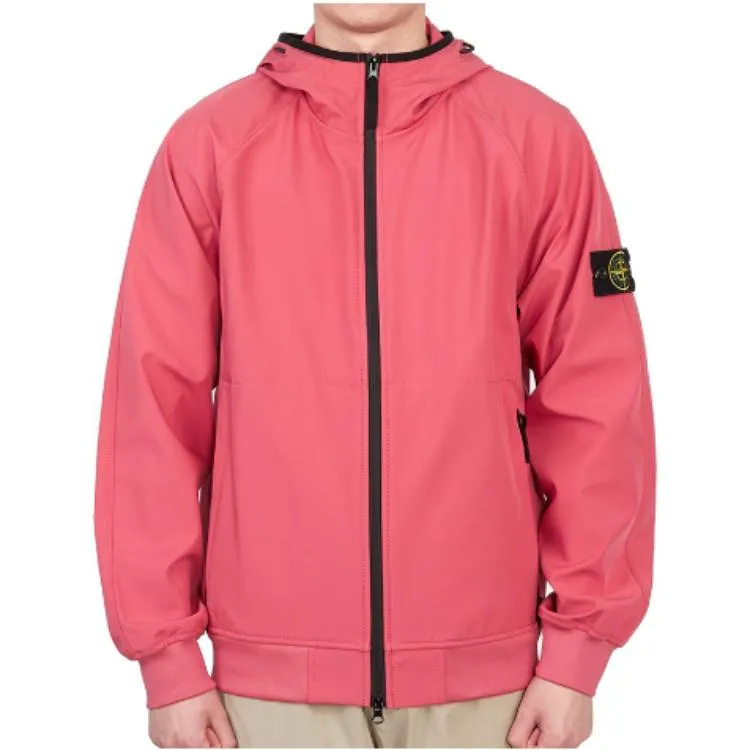 STONE ISLAND Light Soft Shell-R Hooded Jacket 'Fucsia' 781540927-V0087 sold by KicksCrew product image thumbnail 3
