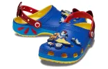 (WMNS) Crocs Snow White Classic Clogs 'Blue Yellow Red' 209483-769 sold by KicksCrew