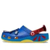 (WMNS) Crocs Snow White Classic Clogs 'Blue Yellow Red' 209483-769 sold by KicksCrew