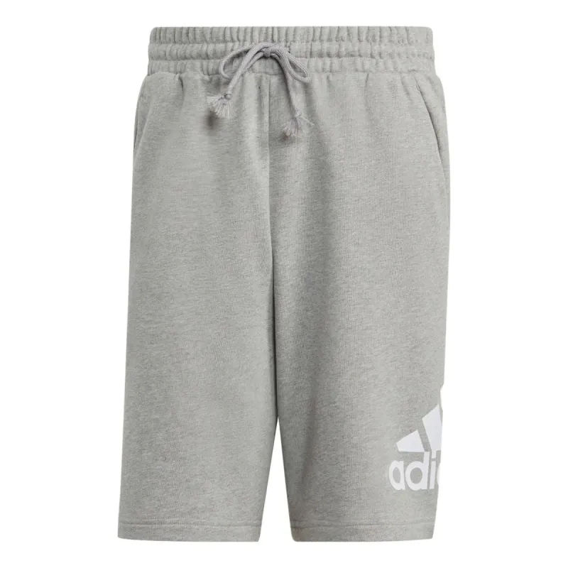 adidas Essentials Big Logo French Terry Shorts 'Grey' IC9403 sold by KicksCrew