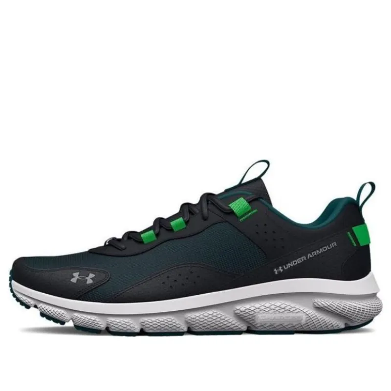 Under Armour Charged Verssert Reflect Running Shoes 'Black Green' 3026809-001 sold by KicksCrew