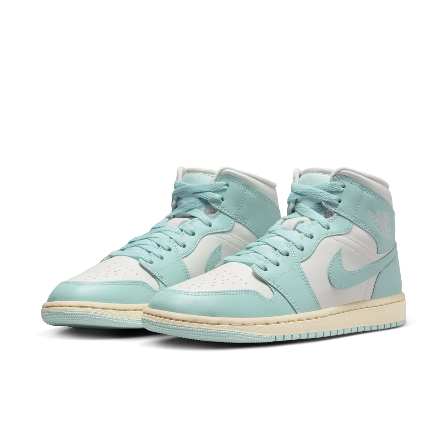 (WMNS) Air Jordan 1 Mid 'Light Dew' BQ6472-132 sold by KicksCrew product image thumbnail 2