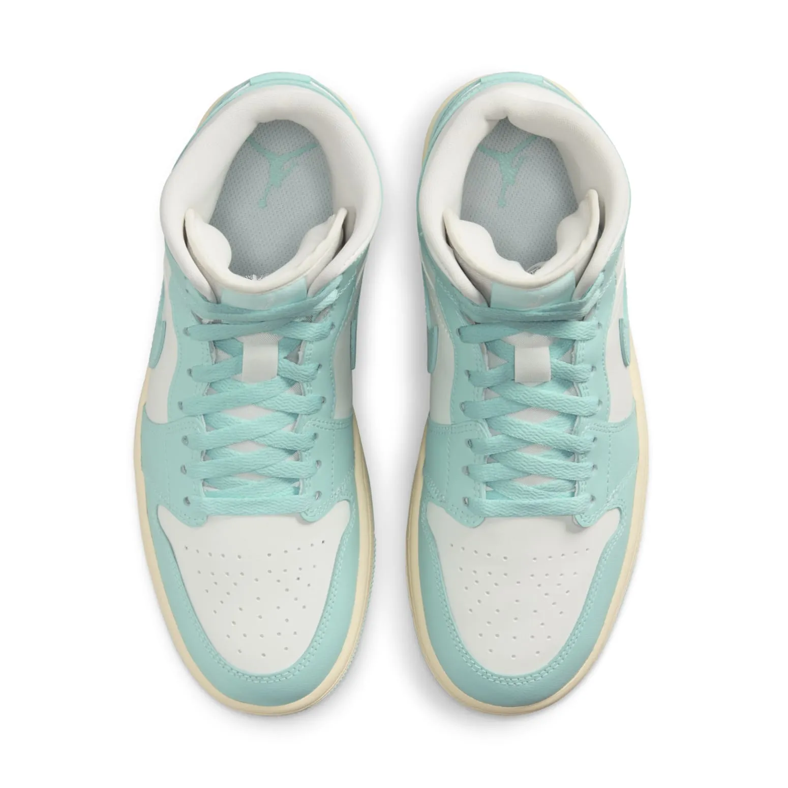 (WMNS) Air Jordan 1 Mid 'Light Dew' BQ6472-132 sold by KicksCrew product image thumbnail 3