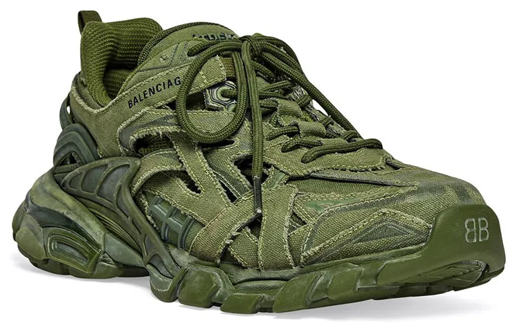 Balenciaga Track 2.0 Sneakers 'Green' 568614W3RG33810 sold by KicksCrew product image thumbnail 3