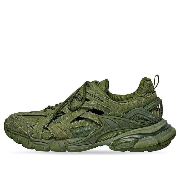 Balenciaga Track 2.0 Sneakers 'Green' 568614W3RG33810 sold by KicksCrew
