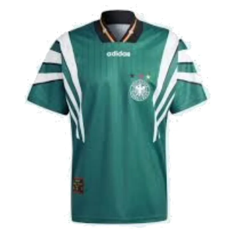 adidas Germany 1996 Away Jersey Asia Sizing 'Green White' IT7751 sold by KicksCrew