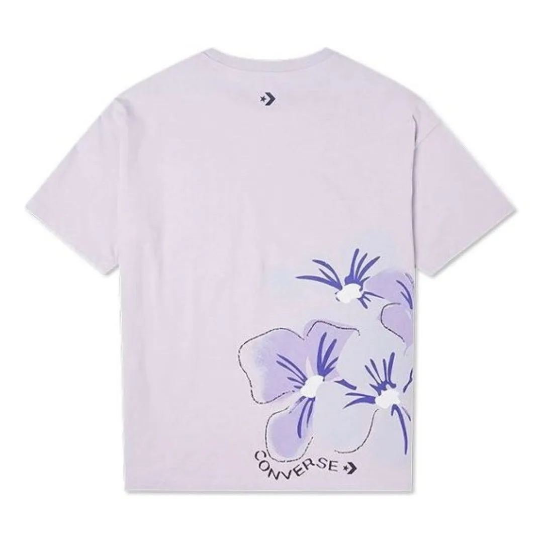 (WMNS) Converse Infinite Lilac IWD Oversized T-Shirt 'Purple' 10022422-A01 sold by KicksCrew product image thumbnail 2