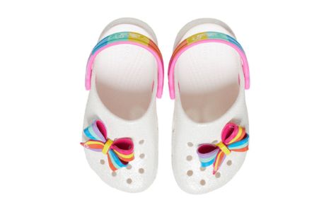 (GS) Crocs x Jojo Siwa Classic Clogs 'Fun Lab - Rainbow' 207106-100 sold by KicksCrew
