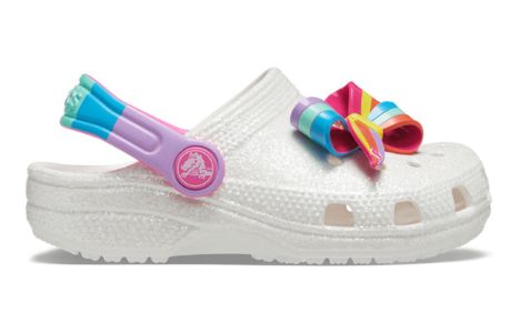 (GS) Crocs x Jojo Siwa Classic Clogs 'Fun Lab - Rainbow' 207106-100 sold by KicksCrew