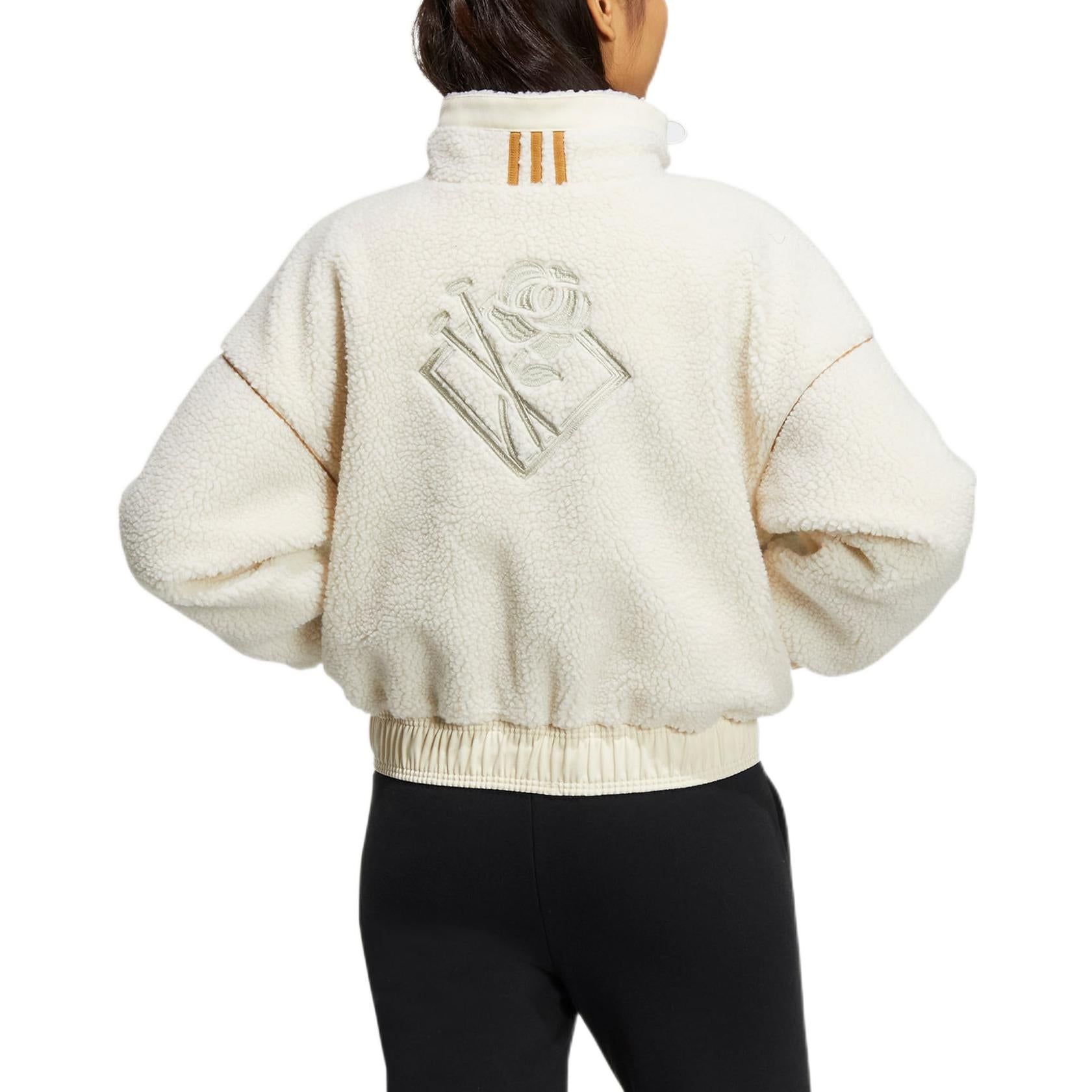 (WMNS) adidas Neo x Jujutsu Kaisen Fleece Jacket 'White' HZ2420 sold by KicksCrew product image thumbnail 3