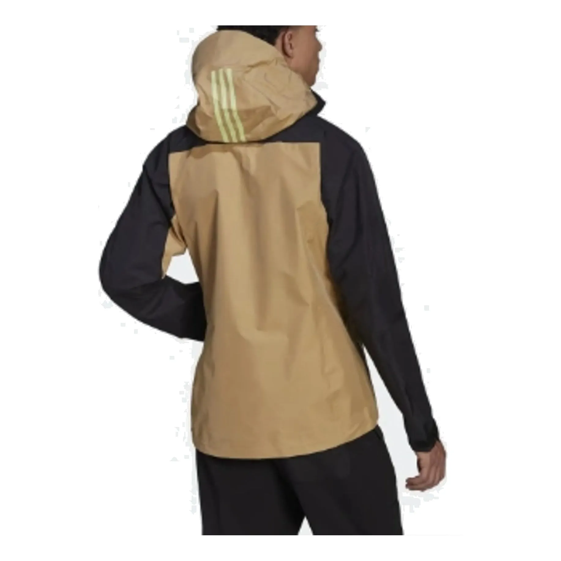 adidas Terrex Techrock GORE-TEX PRO Rain Jacket 'Tan Black' HA5517 sold by KicksCrew product image thumbnail 3