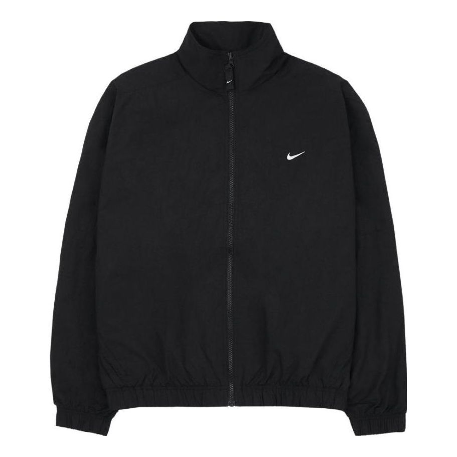 Nike NRG Woven Track Jacket 'Black White' DQ5200-010 sold by KicksCrew