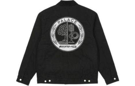Palace X AMG 2.0 Work Jacket 'Black' P22AMGJK002 sold by KicksCrew