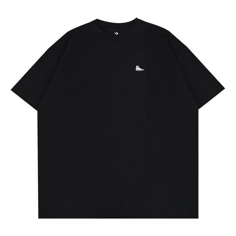 Converse Go-To Sneaker Patch T-Shirt 'Black' 10025397-A01 sold by KicksCrew