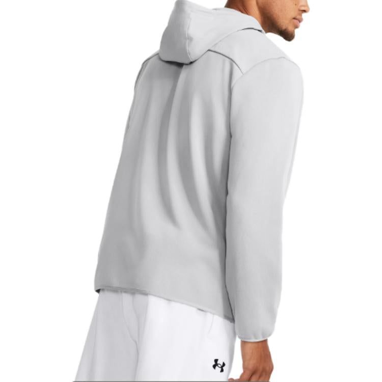 Under Armour Essentials Swacket Hoodie Jacket 'Grey' 1378824-011 sold by KicksCrew product image thumbnail 5